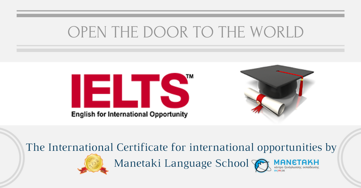 OPEN THE DOOR TO THE WORLD with IELTS